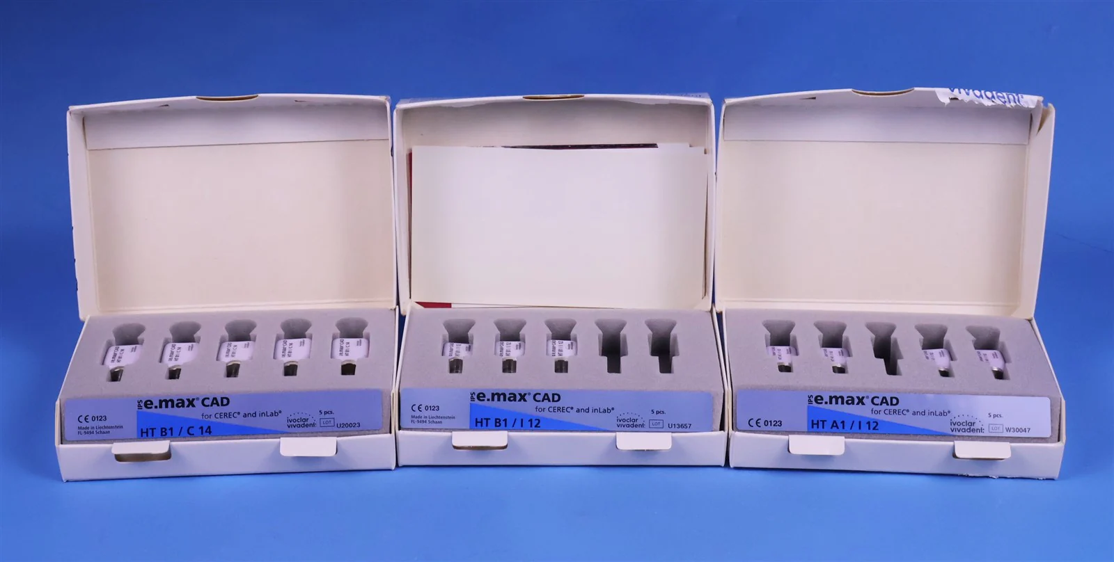 228 Assorted Vita, Sirona, Cereasmart, Ivoclar Dental CAD/CAM Milling Blocks - Image 5