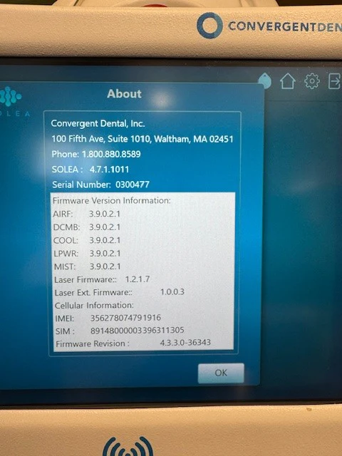 Convergent Solea 3.0 Dental All-Tissue CO2 Laser System (2019) - Image 12