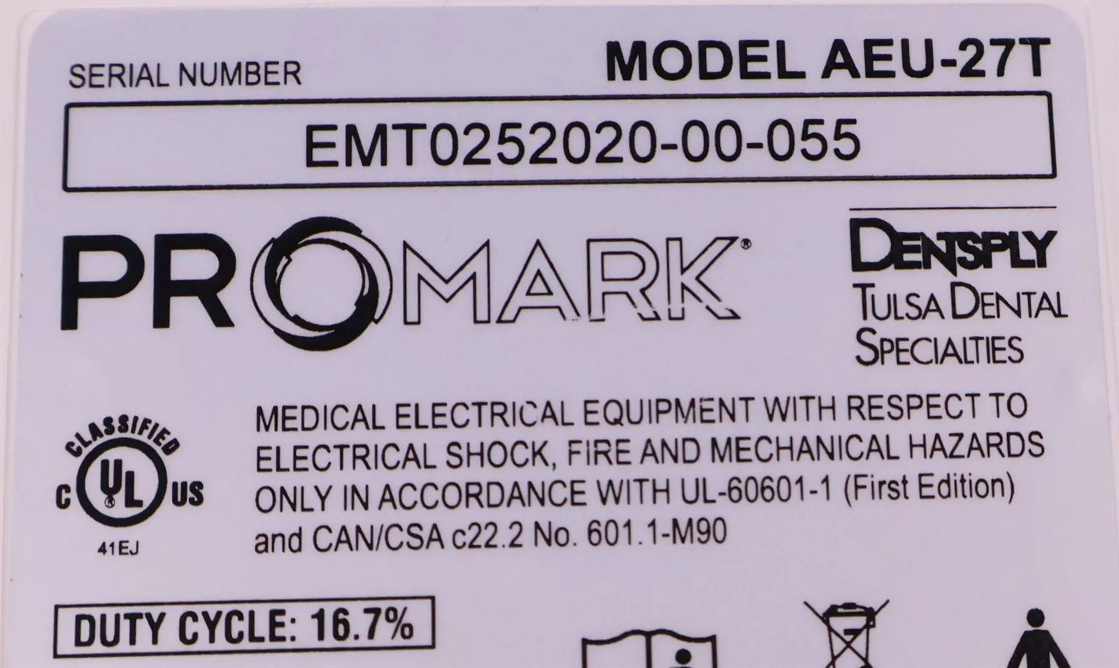 Dentsply Promark AEU-27T Dental Endodontic Rotary Motor Unit - Image 4