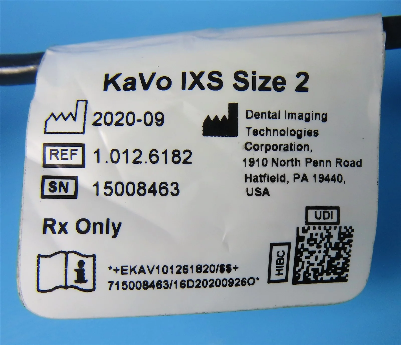 Dexis IXS Dental Intraoral X-Ray Sensor Size 2 - Image 4