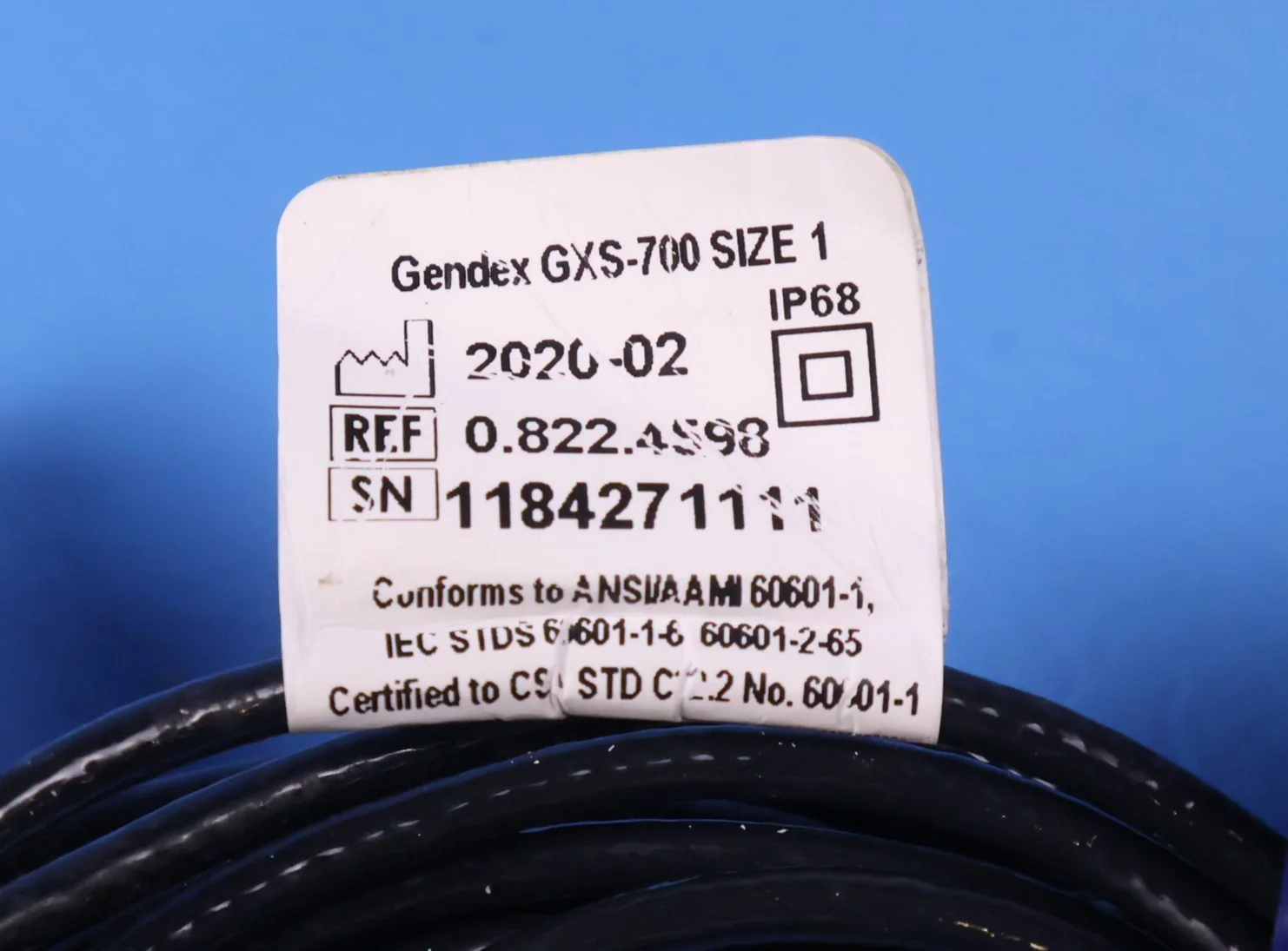 Gendex GXS-700 Dental Intraoral X-Ray Sensor Size 1 SOLD AS IS - Image 6