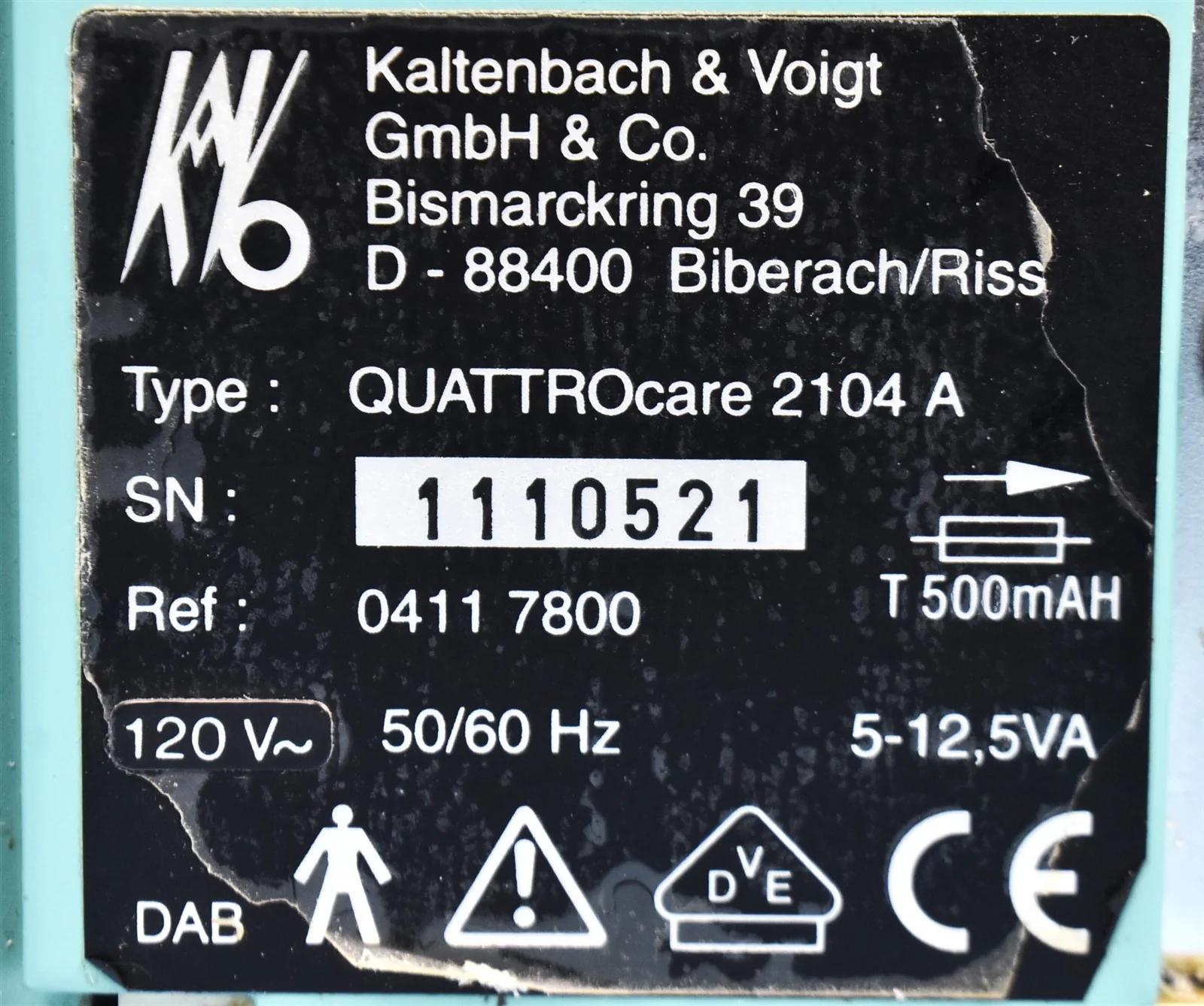 KaVo Quattrocare 2104A Dental Handpiece Lubrication & Cleaning System SOLD AS IS - Image 9