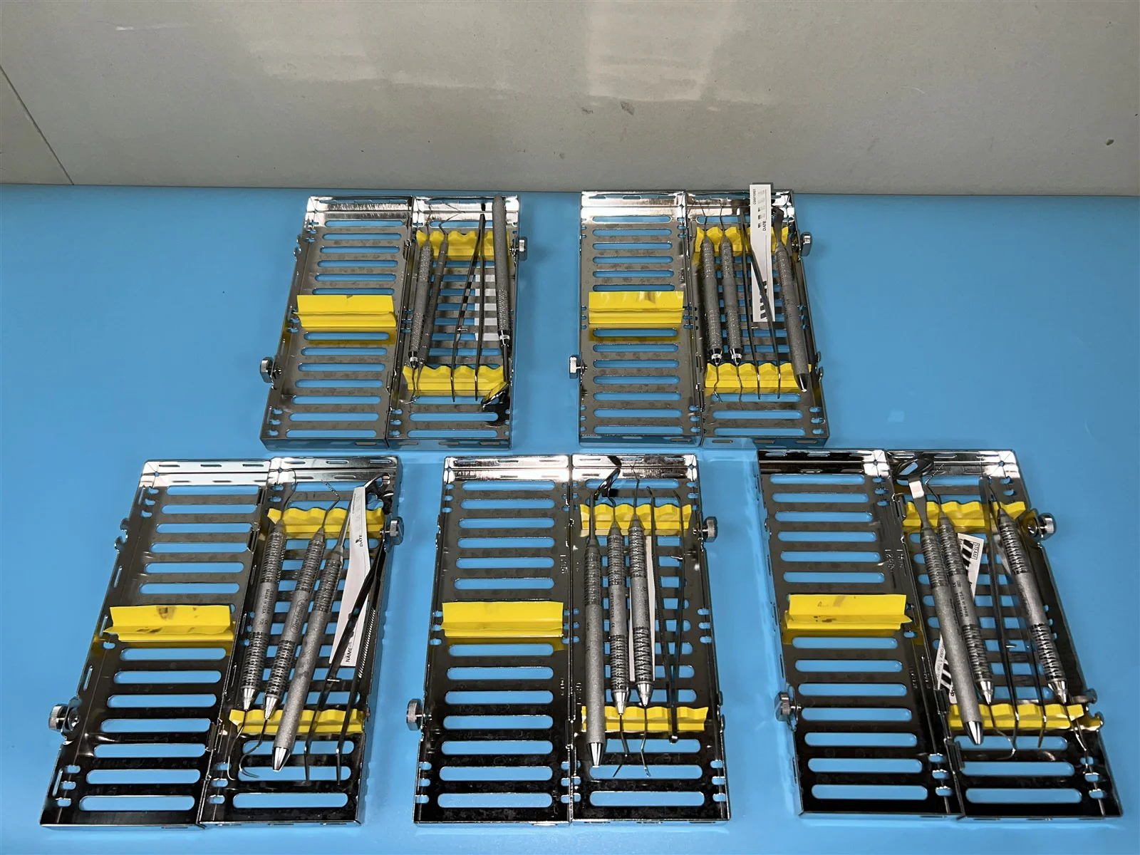 Lot of 5 Hu-Friedy Dental Surgical Instrument Kits - Image 9