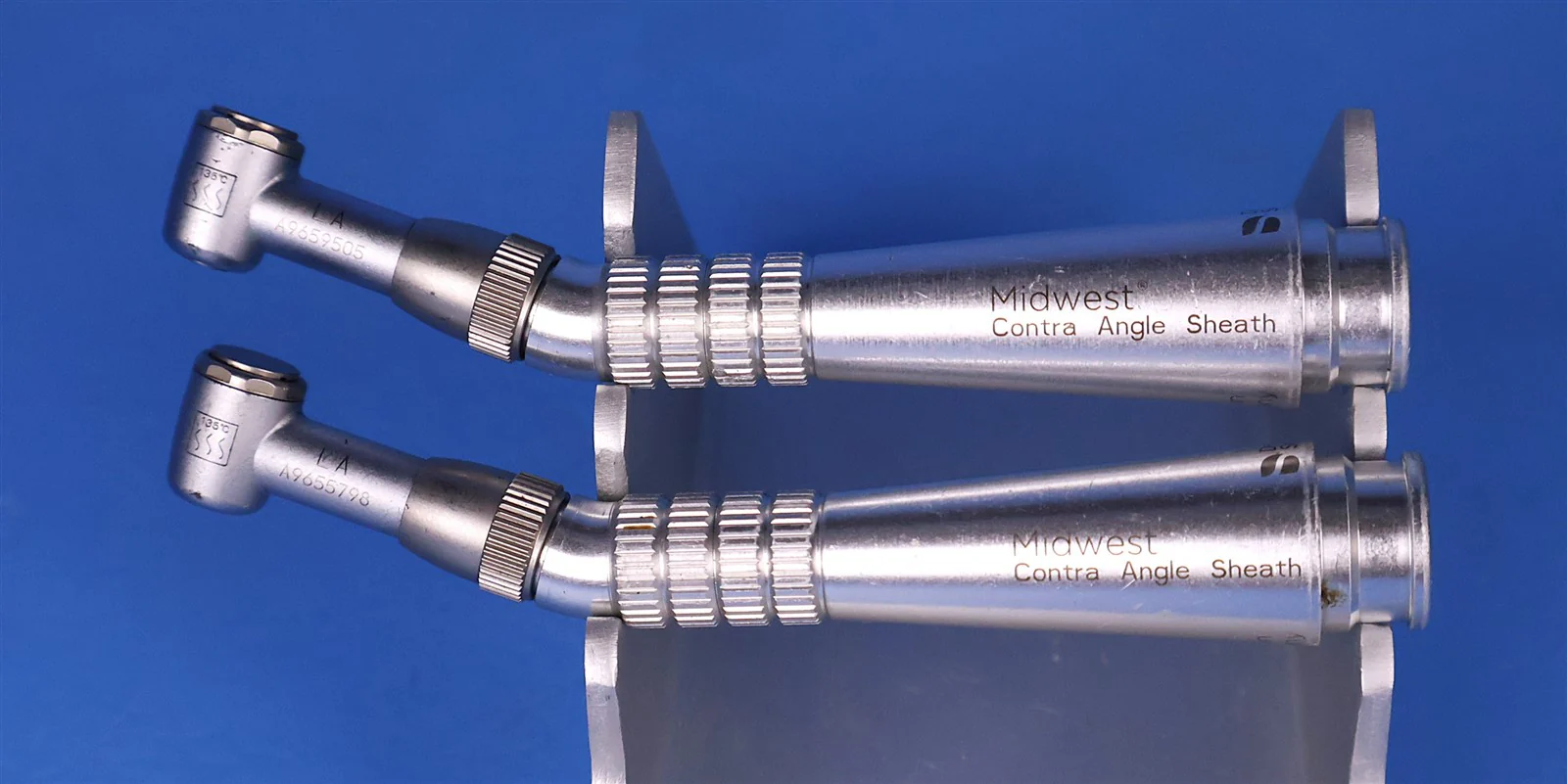Lot of 6 Midwest Rhino XP, Contra Angle Sheath, Straight Nose Dental Handpieces - Image 2