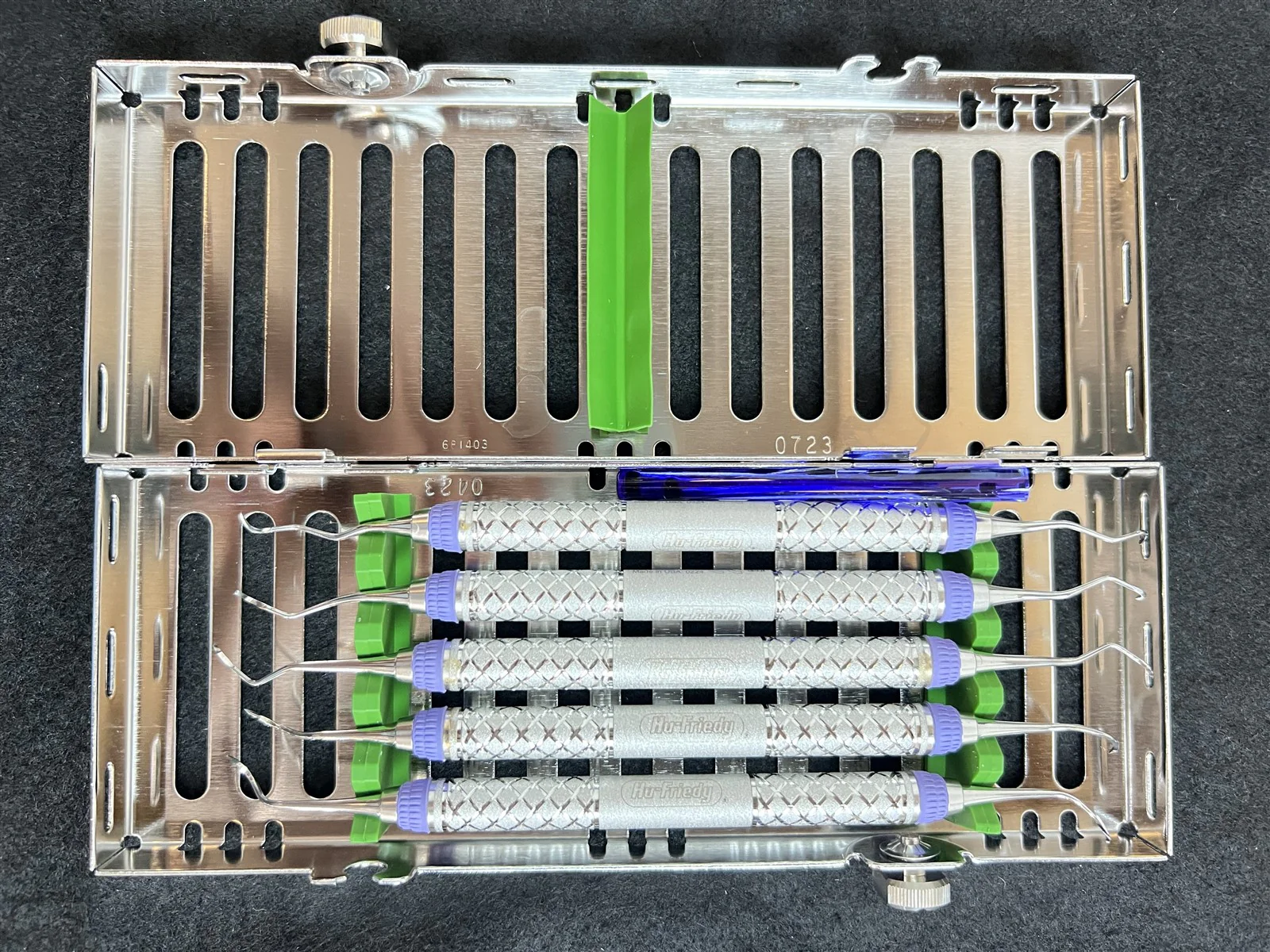 Lot of 8 Hu-Friedy Dental Basic & Prophy Exam Instrument Kits - Image 3