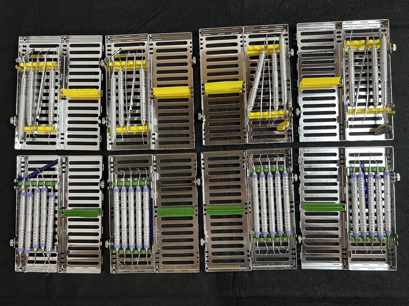 Lot of 8 Hu-Friedy Dental Basic & Prophy Exam Instrument Kits - Image 10