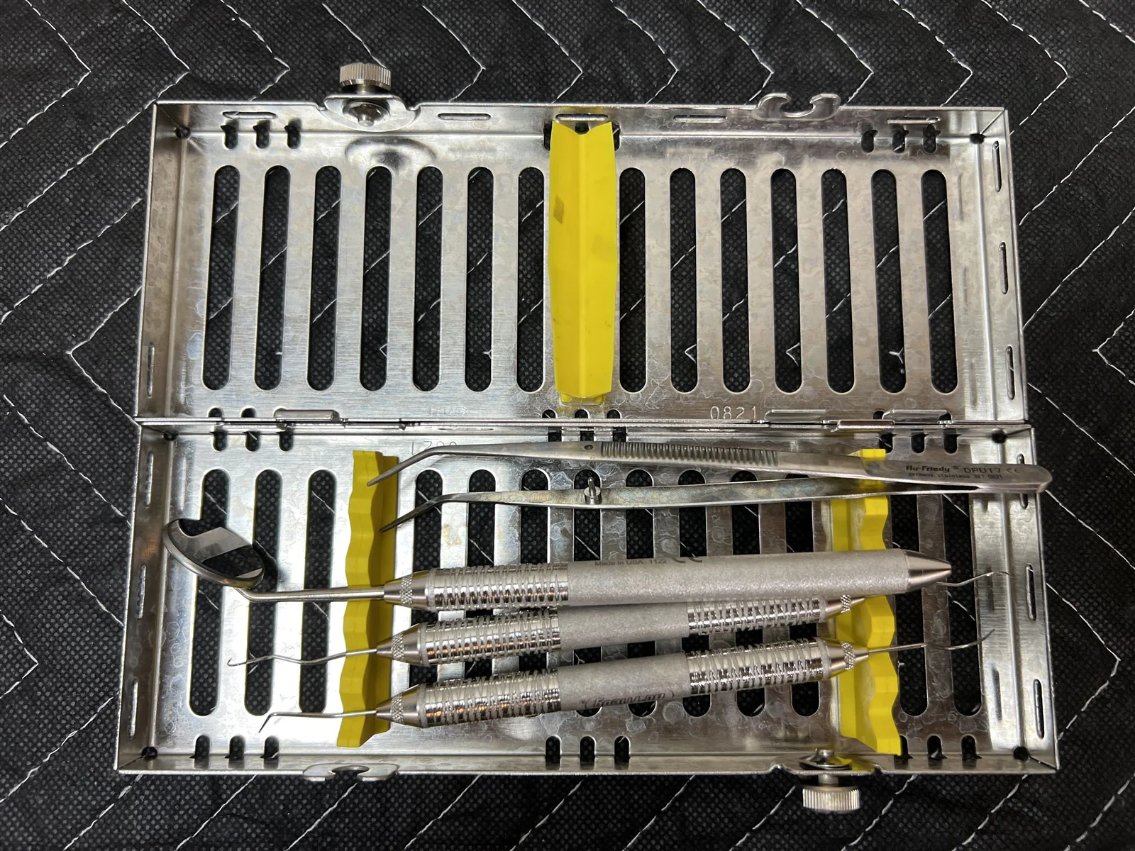 Lot of 7 Hu-Friedy Dental Instrument Cassettes - Image 8