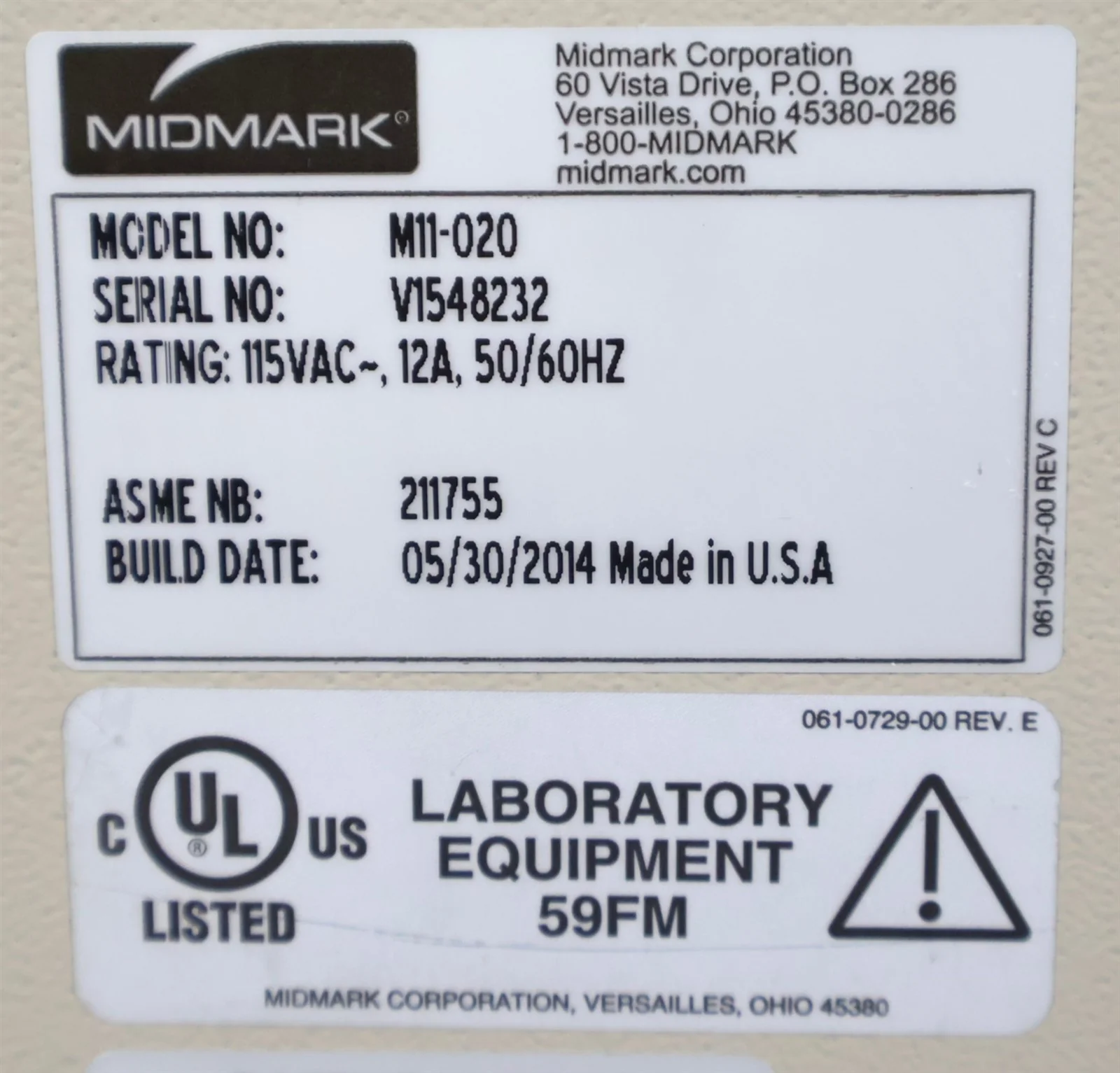 Midmark M11 Dental Sterilizer REFURBISHED w/ 1 YEAR LIMITED WARRANTY - Image 6