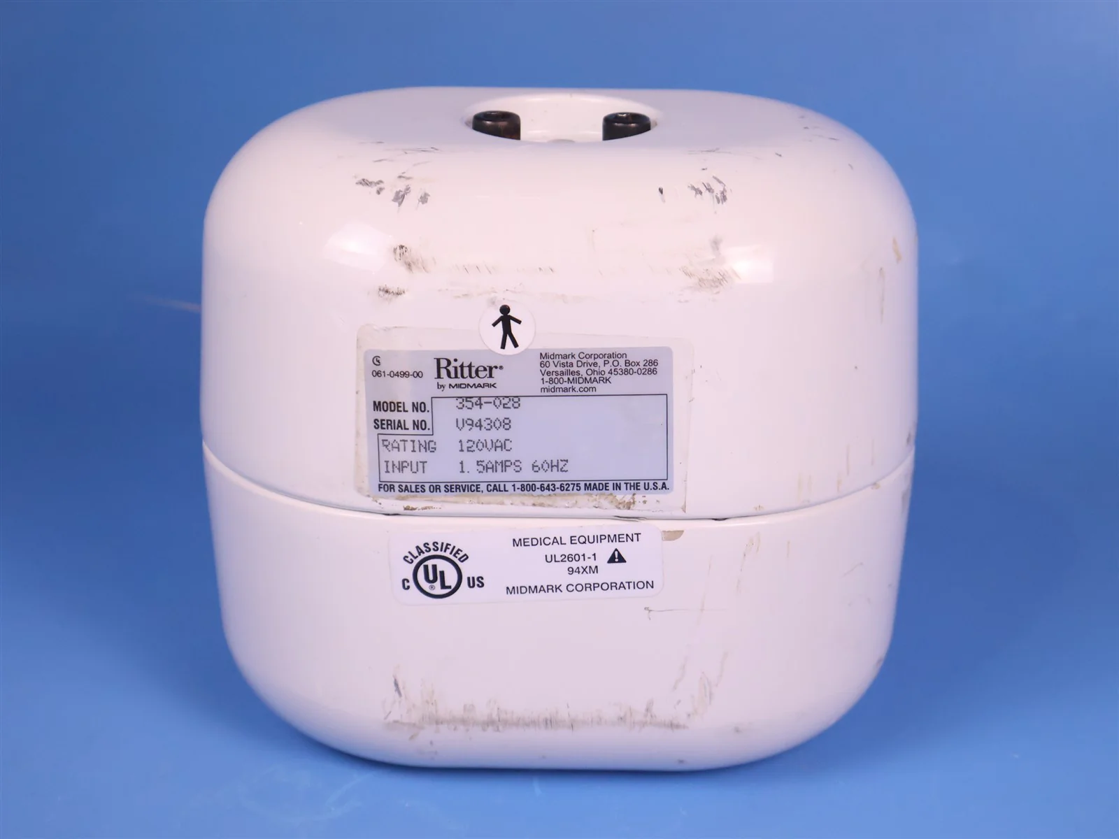 Ritter 354 Dental Procedure Exam Light SOLD AS IS - Image 7