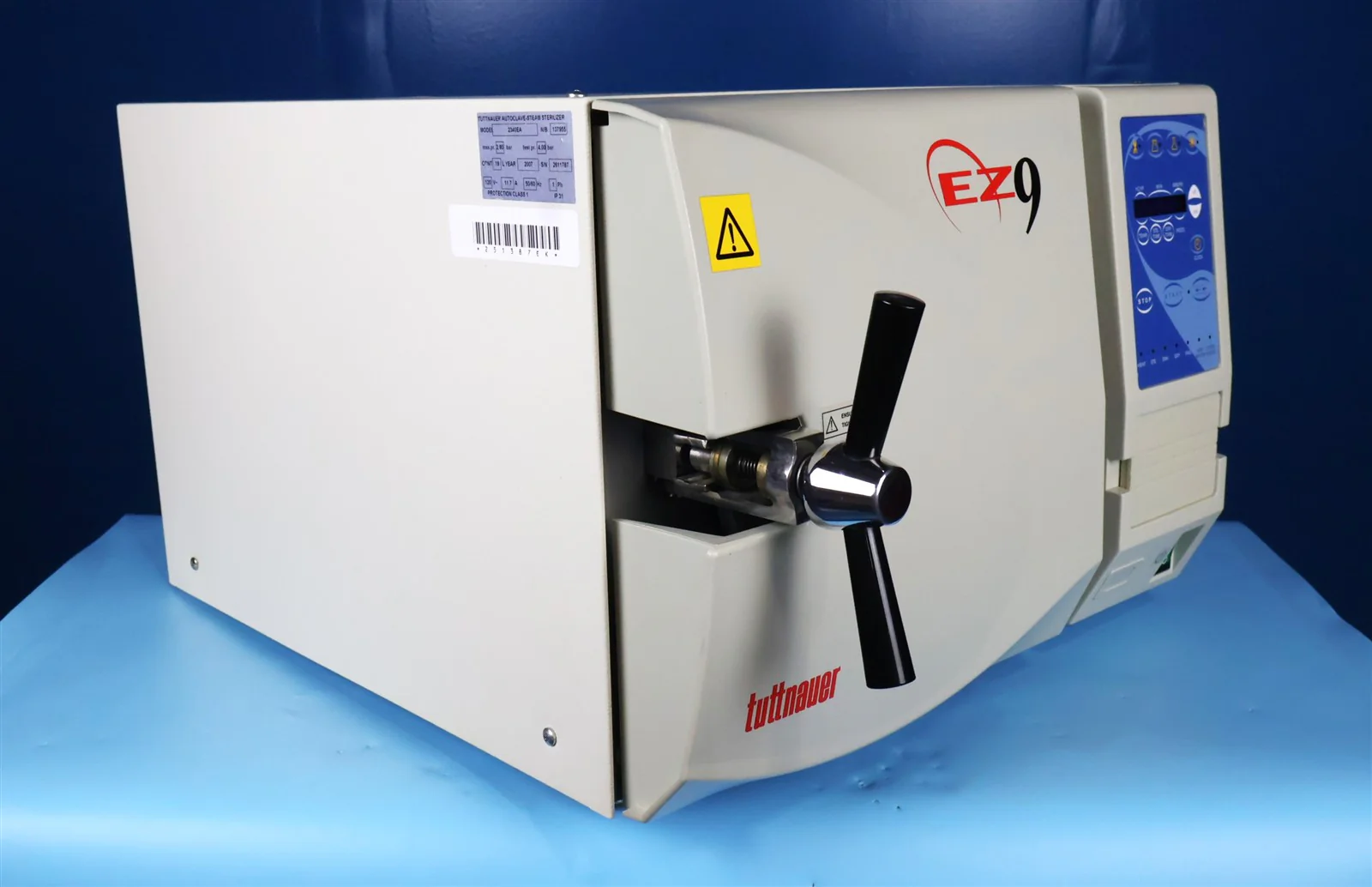 Tuttnauer EZ9 Dental Autoclave Steam Instrument Sterilizer - Image 8
